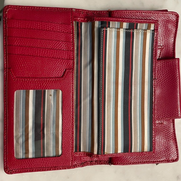 Cleo & Patel Paris red wallet - Picture 4 of 10